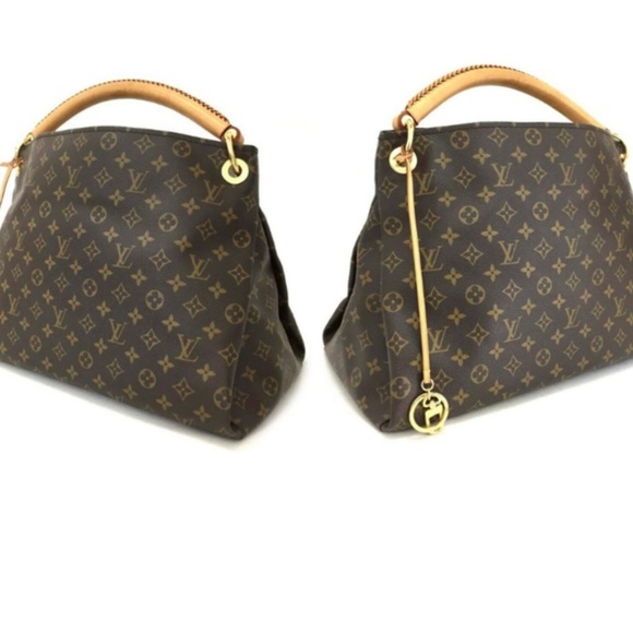 100% Auth Louis Vuitton Artsy MM Tote Bag A211 - Picture 4 of 8